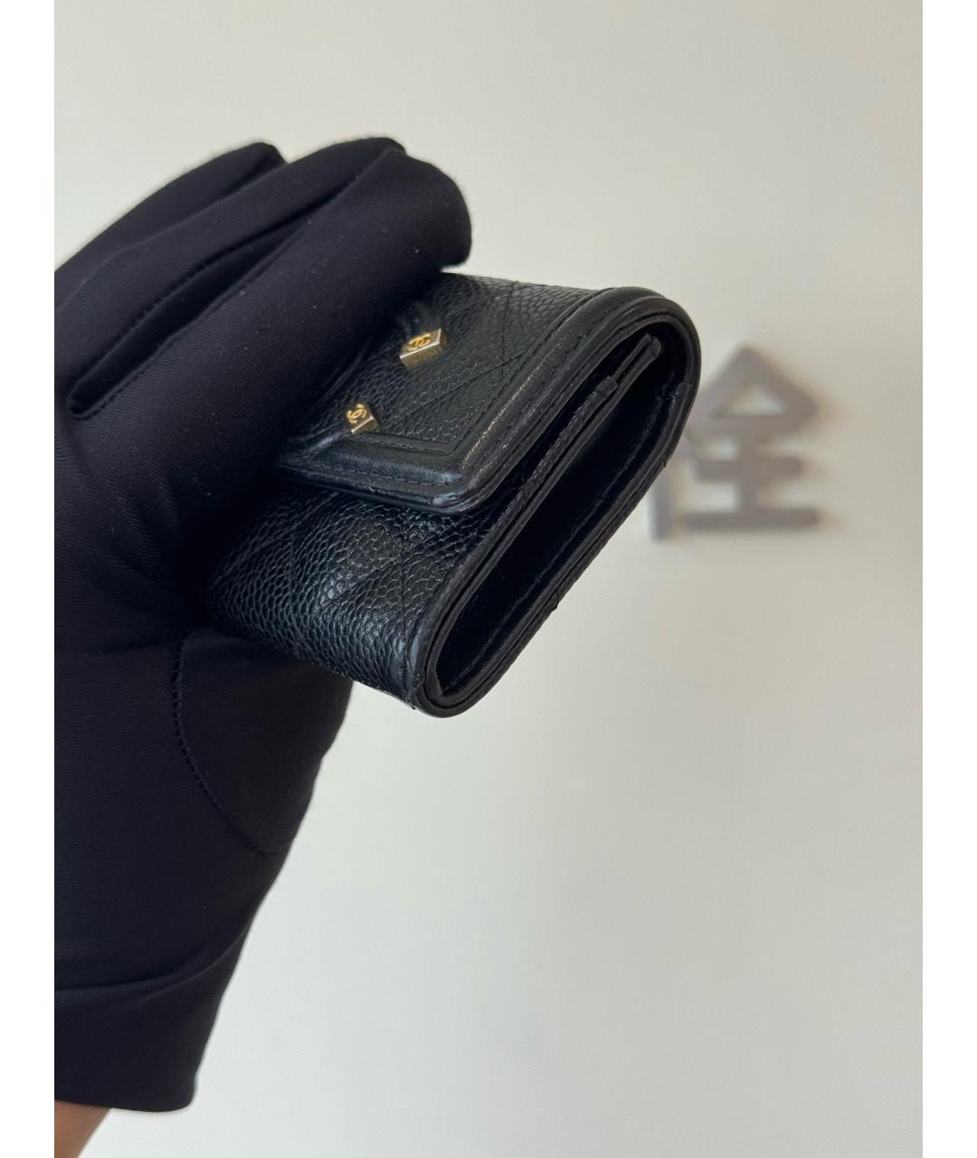 CHANEL Черный кошелек, фото 3