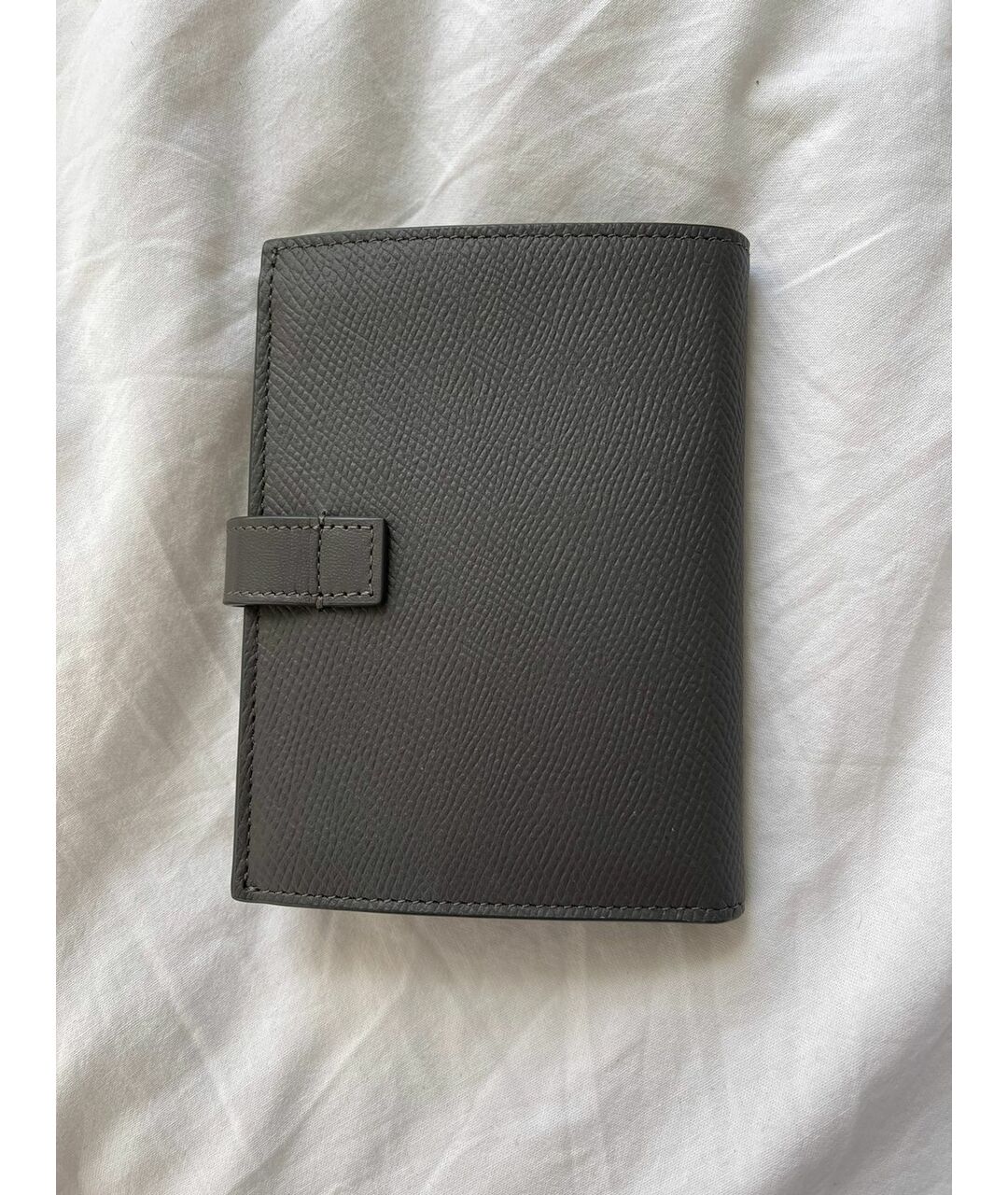 CELINE PRE-OWNED Серый кожаный кошелек, фото 2