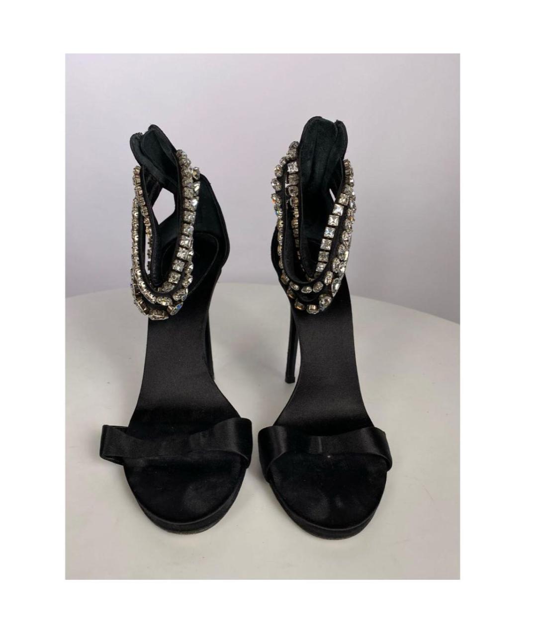 GIUSEPPE ZANOTTI DESIGN Черные босоножки, фото 3