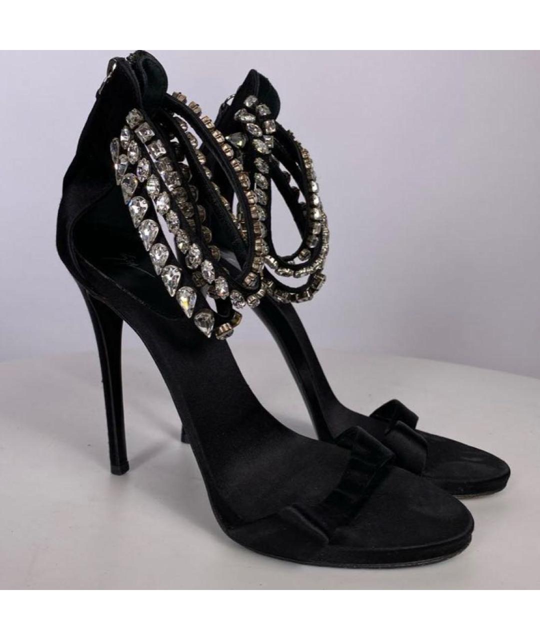 GIUSEPPE ZANOTTI DESIGN Черные босоножки, фото 2