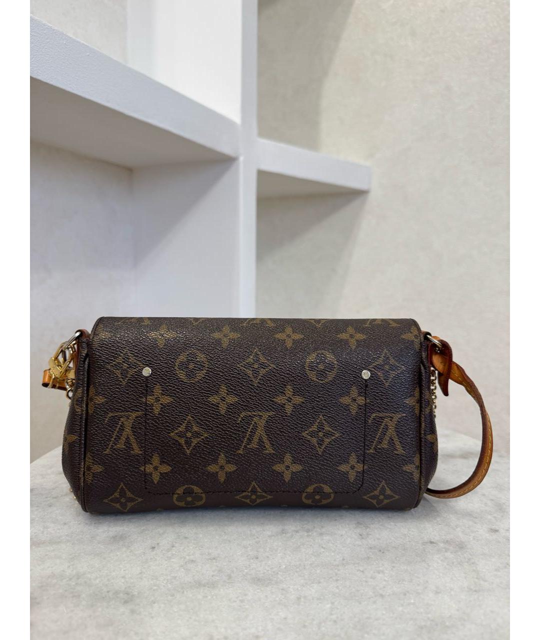 LOUIS VUITTON Коричневая сумка через плечо, фото 8
