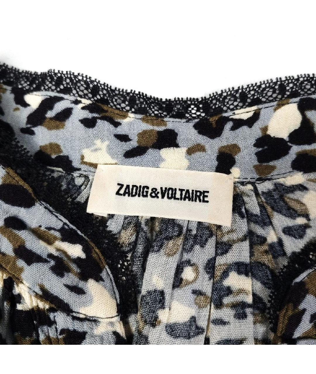 ZADIG & VOLTAIRE Мульти вискозная блузы, фото 6