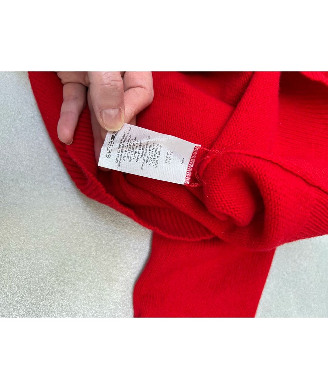 THE ROW Красный кашемировый джемпер / свитер, фото 5