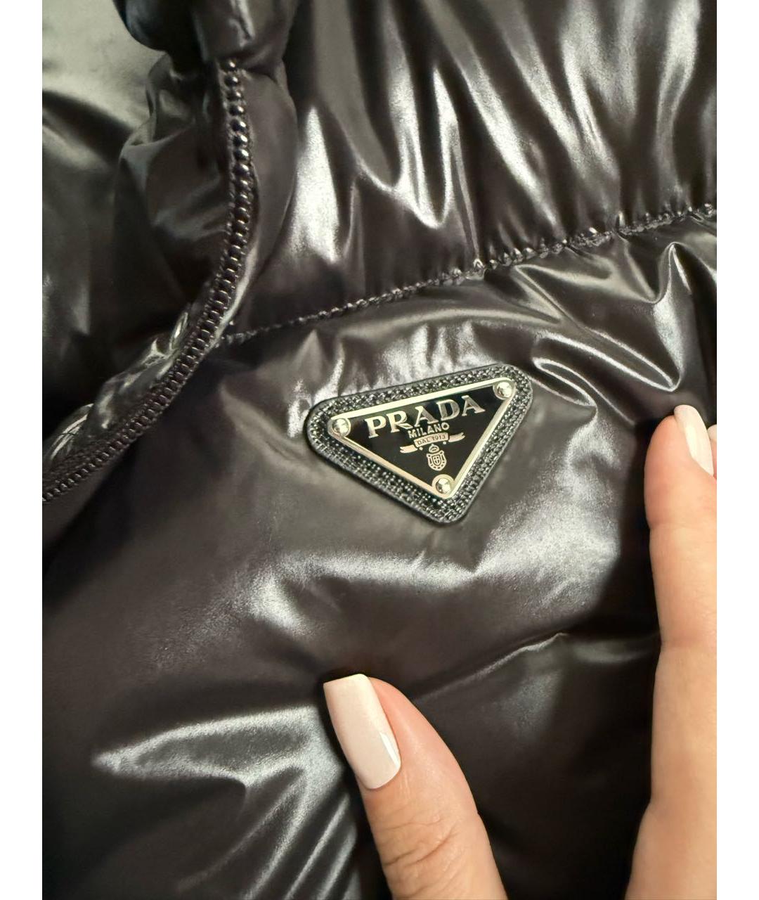 PRADA Черная куртка, фото 5