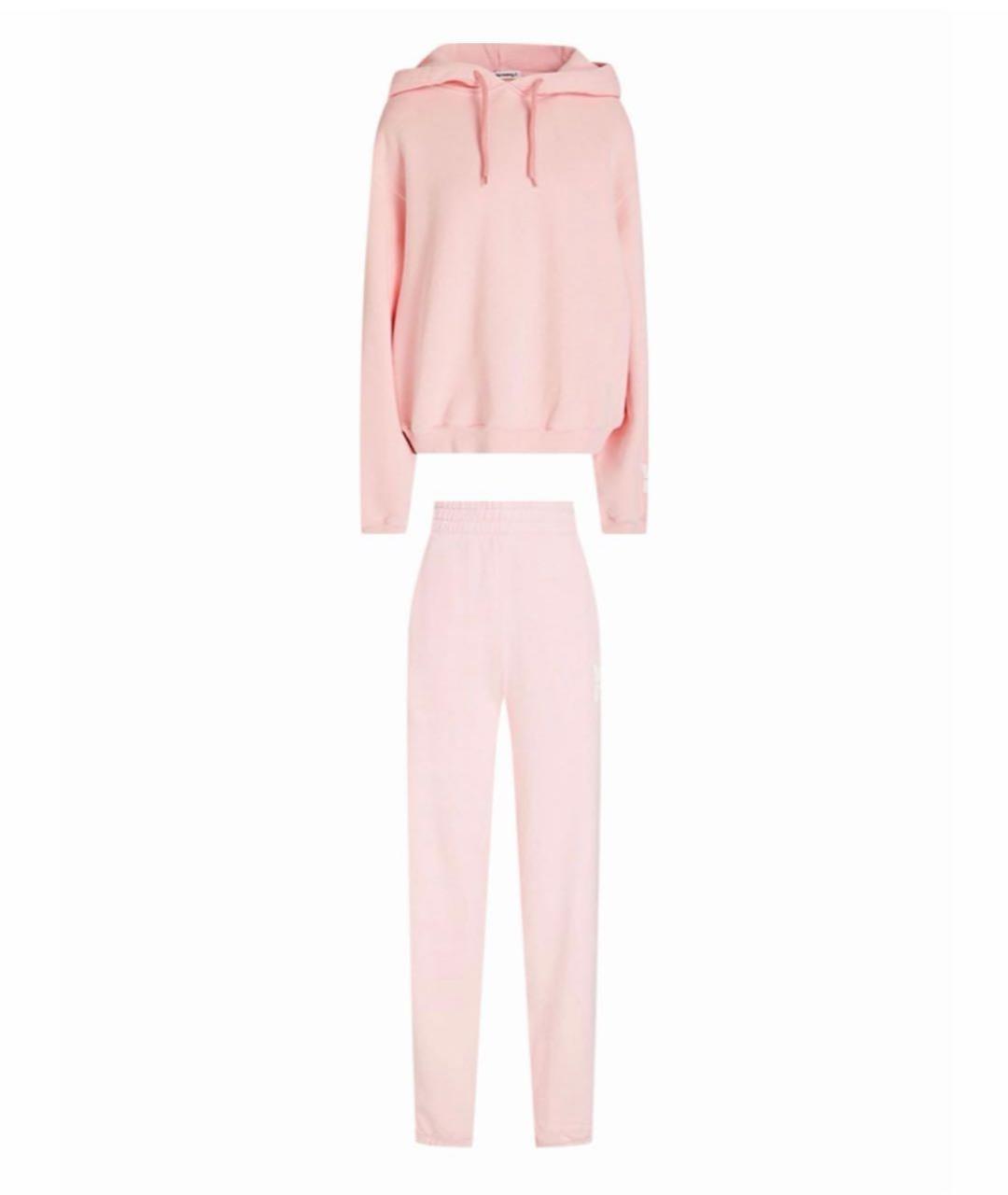 ALEXANDER WANG Розовый хлопковый спортивные костюмы, фото 1