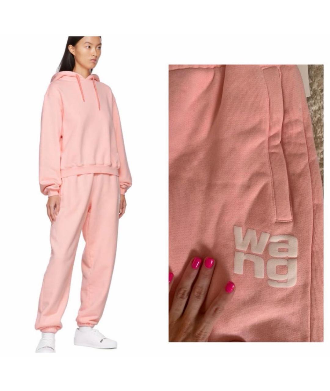 ALEXANDER WANG Розовый хлопковый спортивные костюмы, фото 4