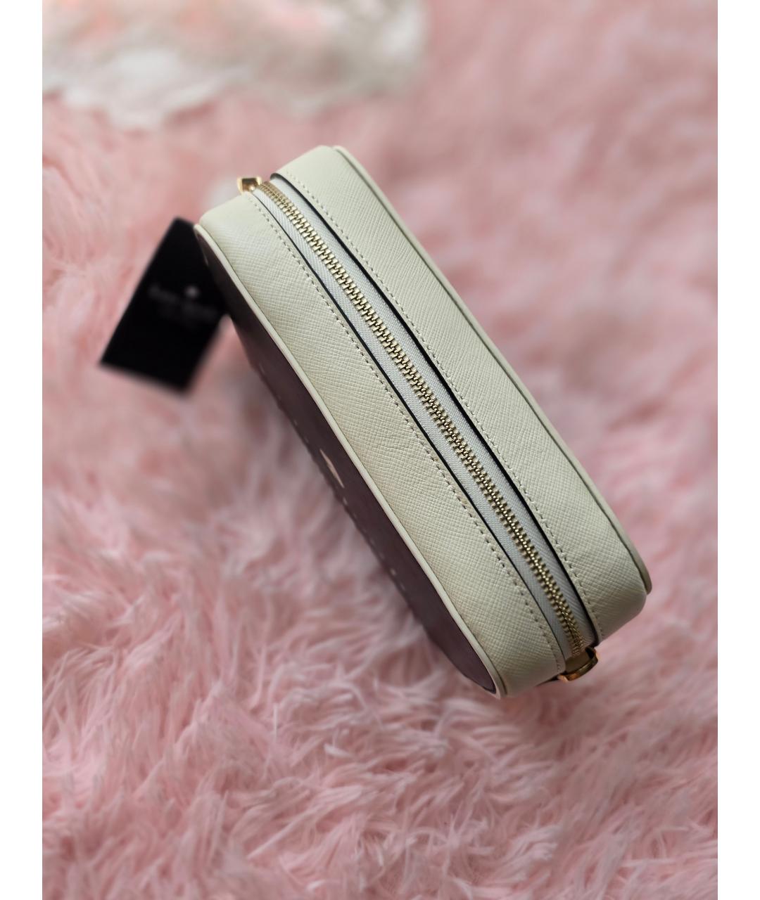 KATE SPADE Черная кожаная сумка через плечо, фото 9