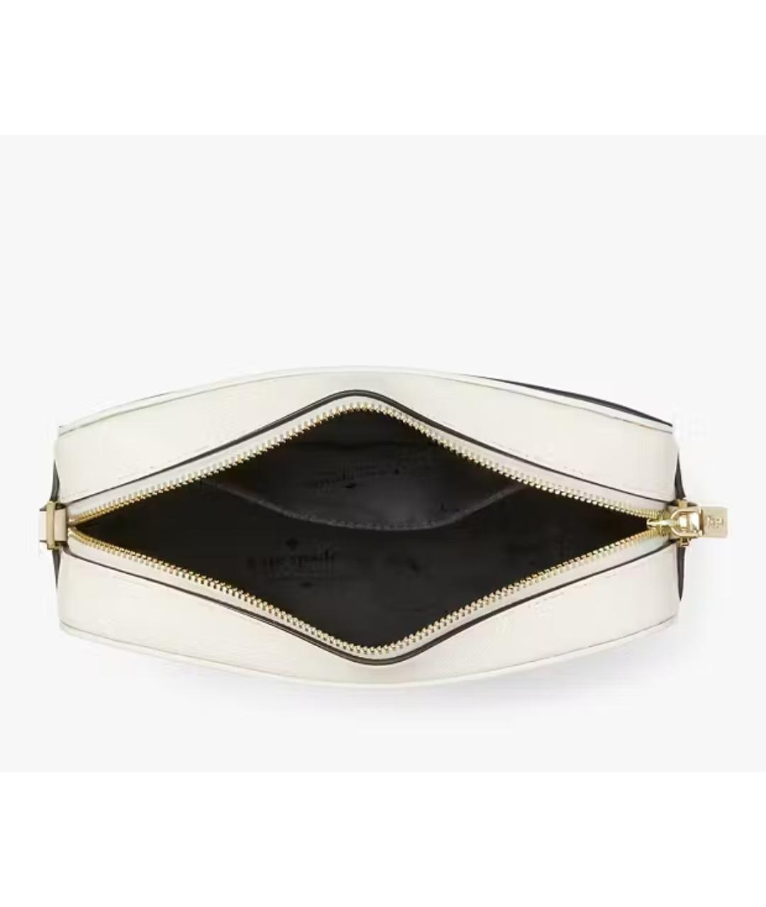 KATE SPADE Черная кожаная сумка через плечо, фото 3