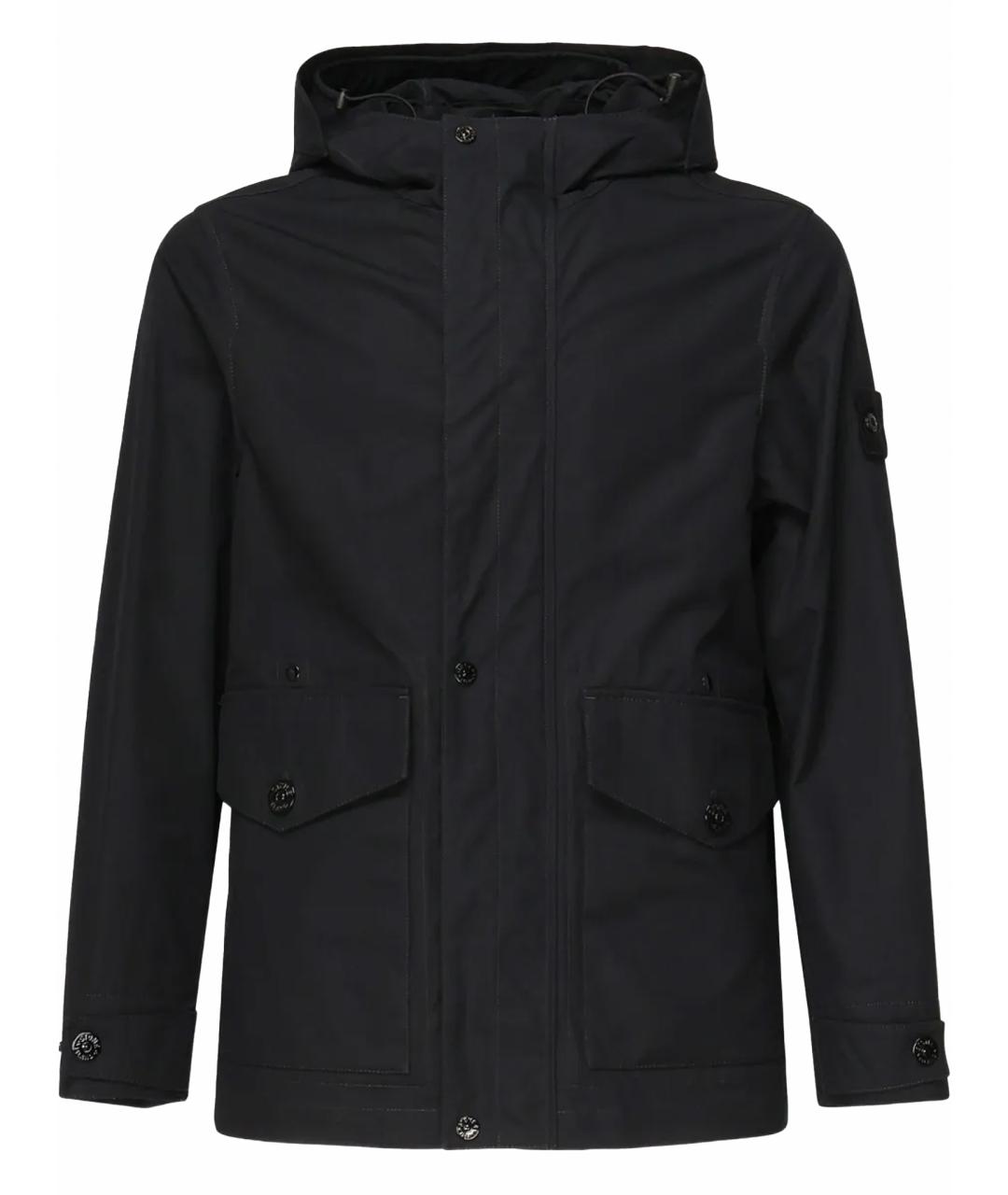 STONE ISLAND Черная куртка, фото 1