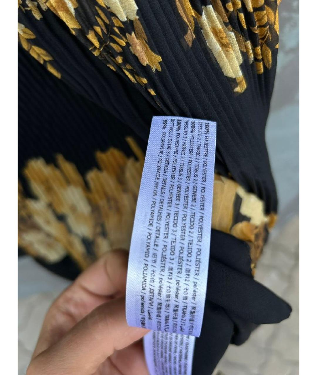 TWIN-SET Черное коктейльное платье, фото 9