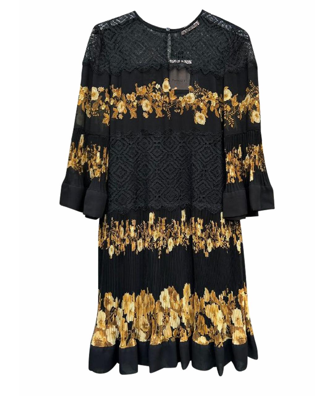 TWIN-SET Черное коктейльное платье, фото 1