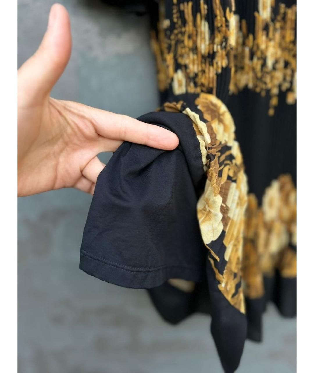 TWIN-SET Черное коктейльное платье, фото 3