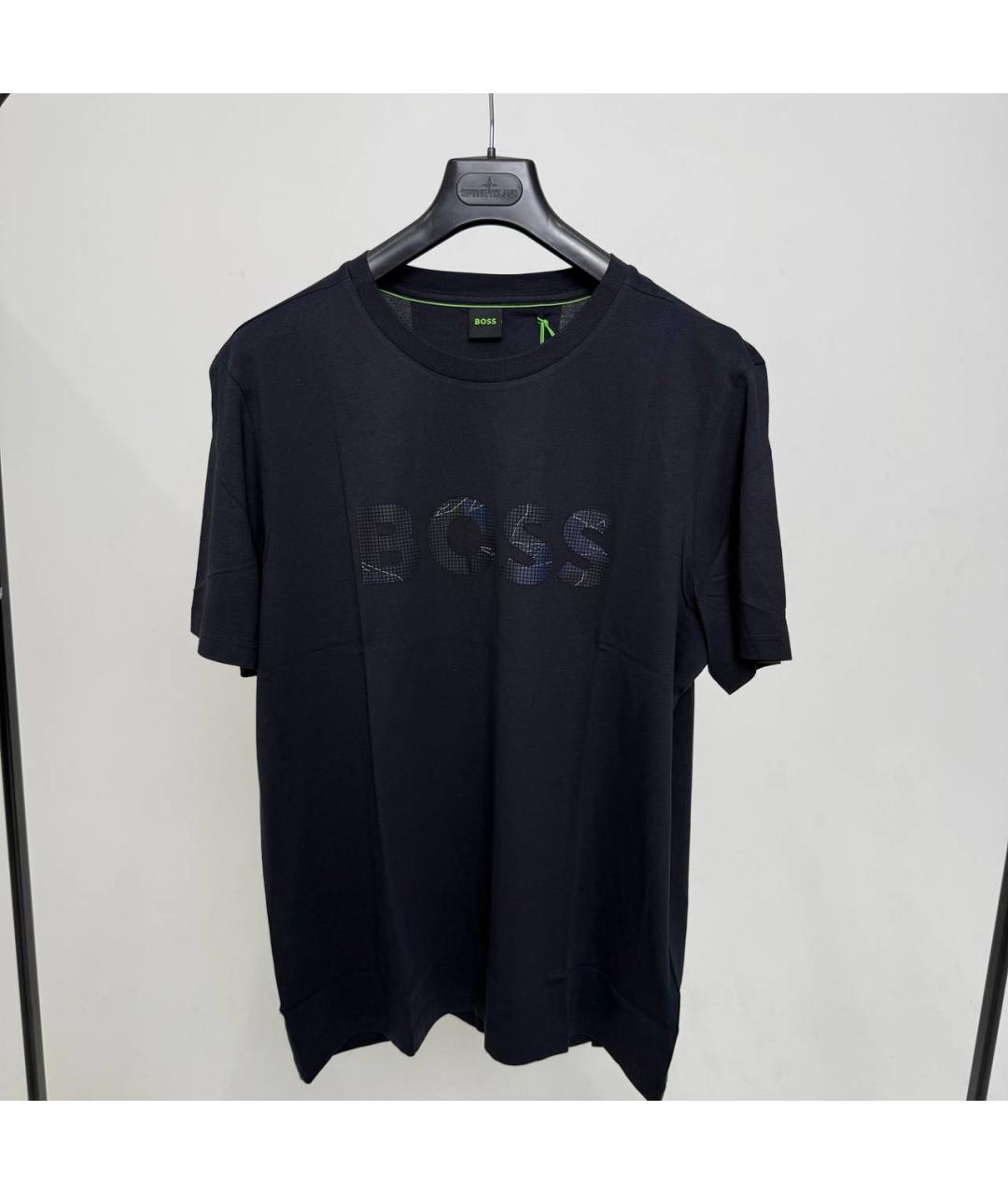 HUGO BOSS Белая хлопковая футболка, фото 3