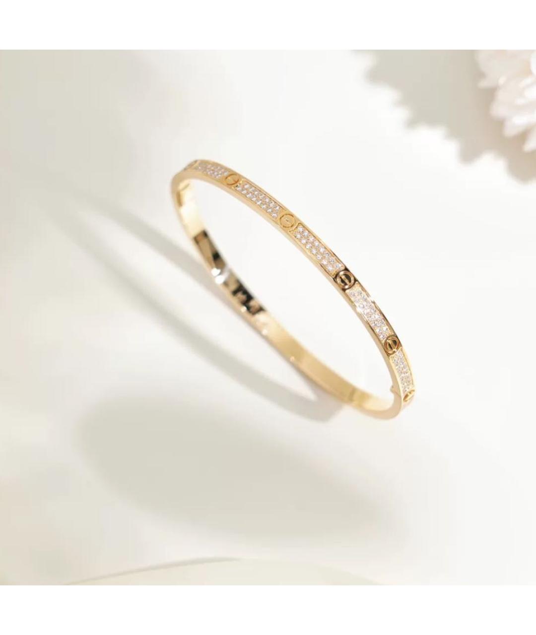 CARTIER Золотой браслет из желтого золота, фото 4