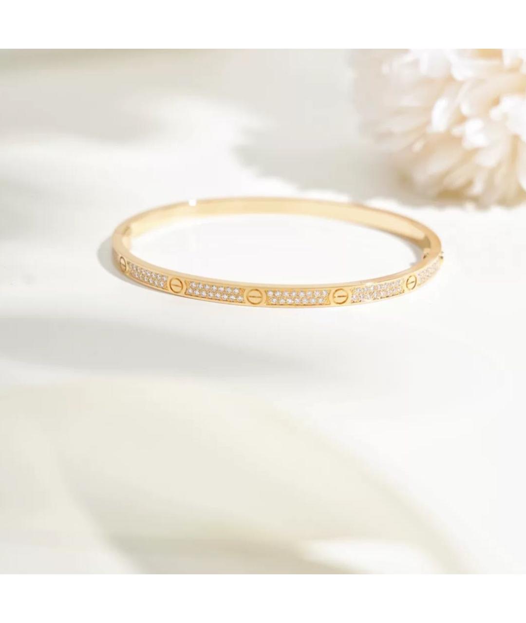 CARTIER Золотой браслет из желтого золота, фото 2