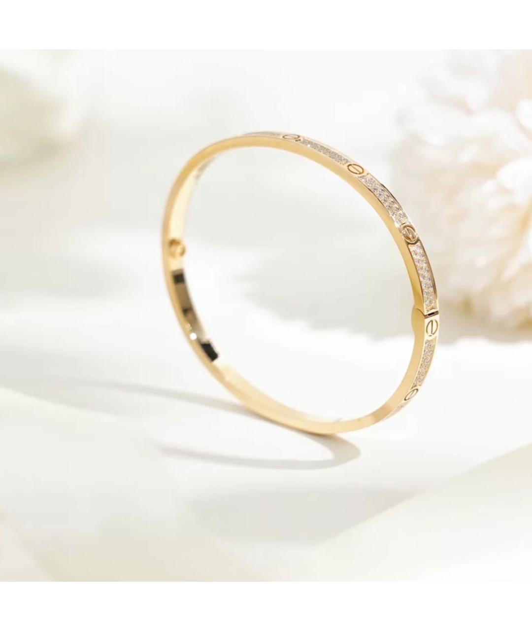 CARTIER Золотой браслет из желтого золота, фото 3