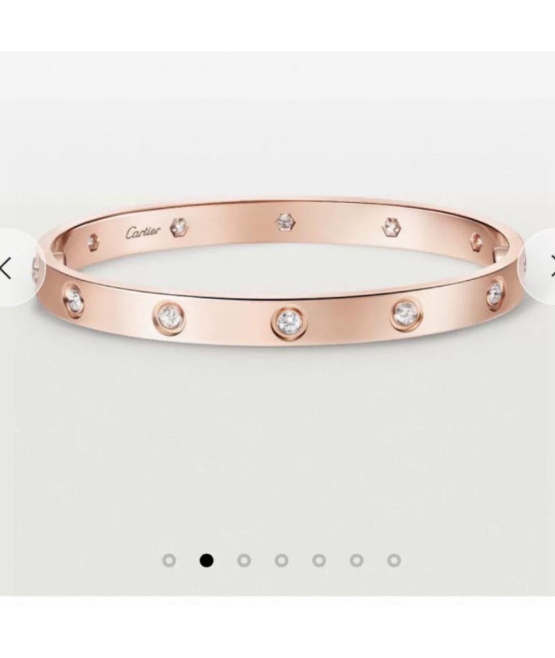CARTIER Браслет из розового золота, фото 5