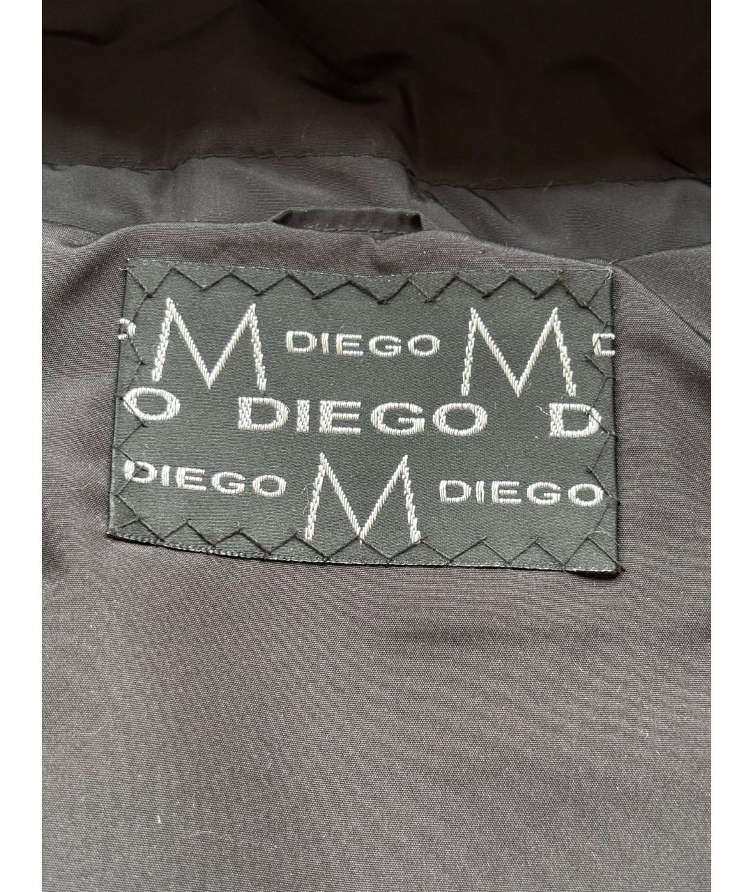 DIEGO M Серая меховая куртка, фото 5