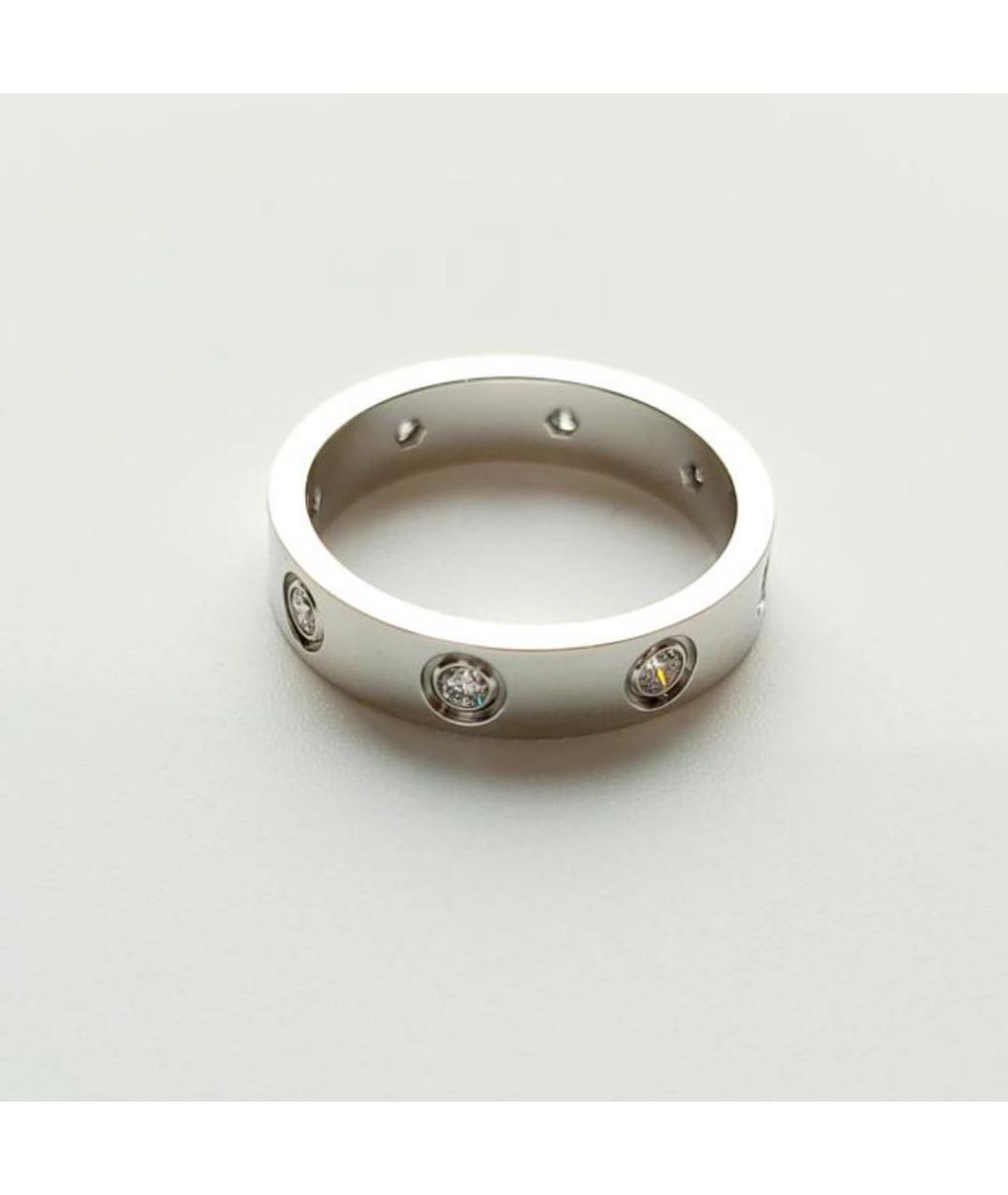 CARTIER Серебряное кольцо из белого золота, фото 2