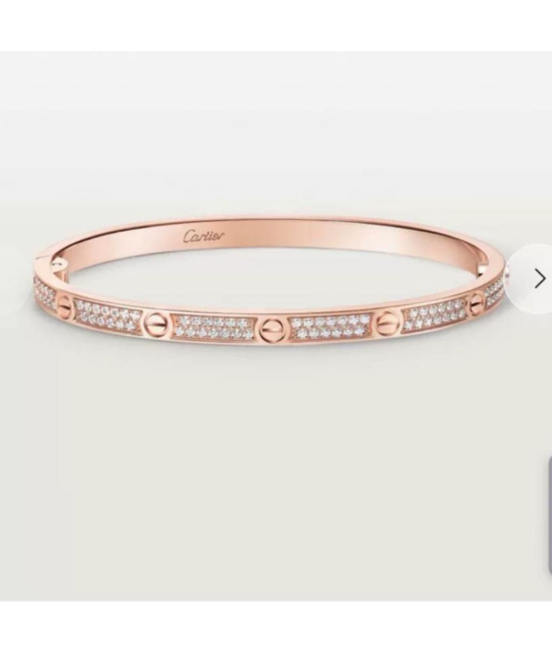 CARTIER Браслет из розового золота, фото 6