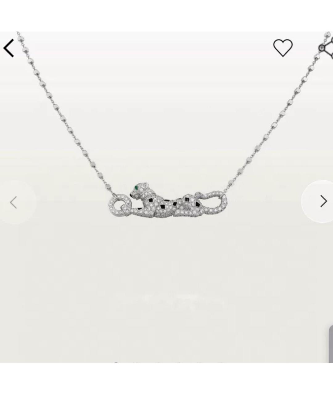 CARTIER Цепочка из белого золота, фото 6