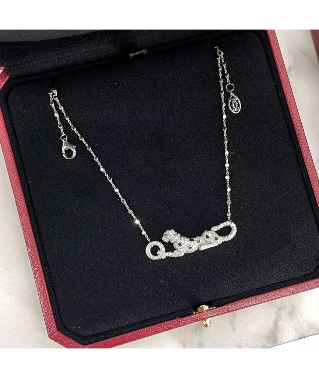 CARTIER Цепочка из белого золота, фото 5