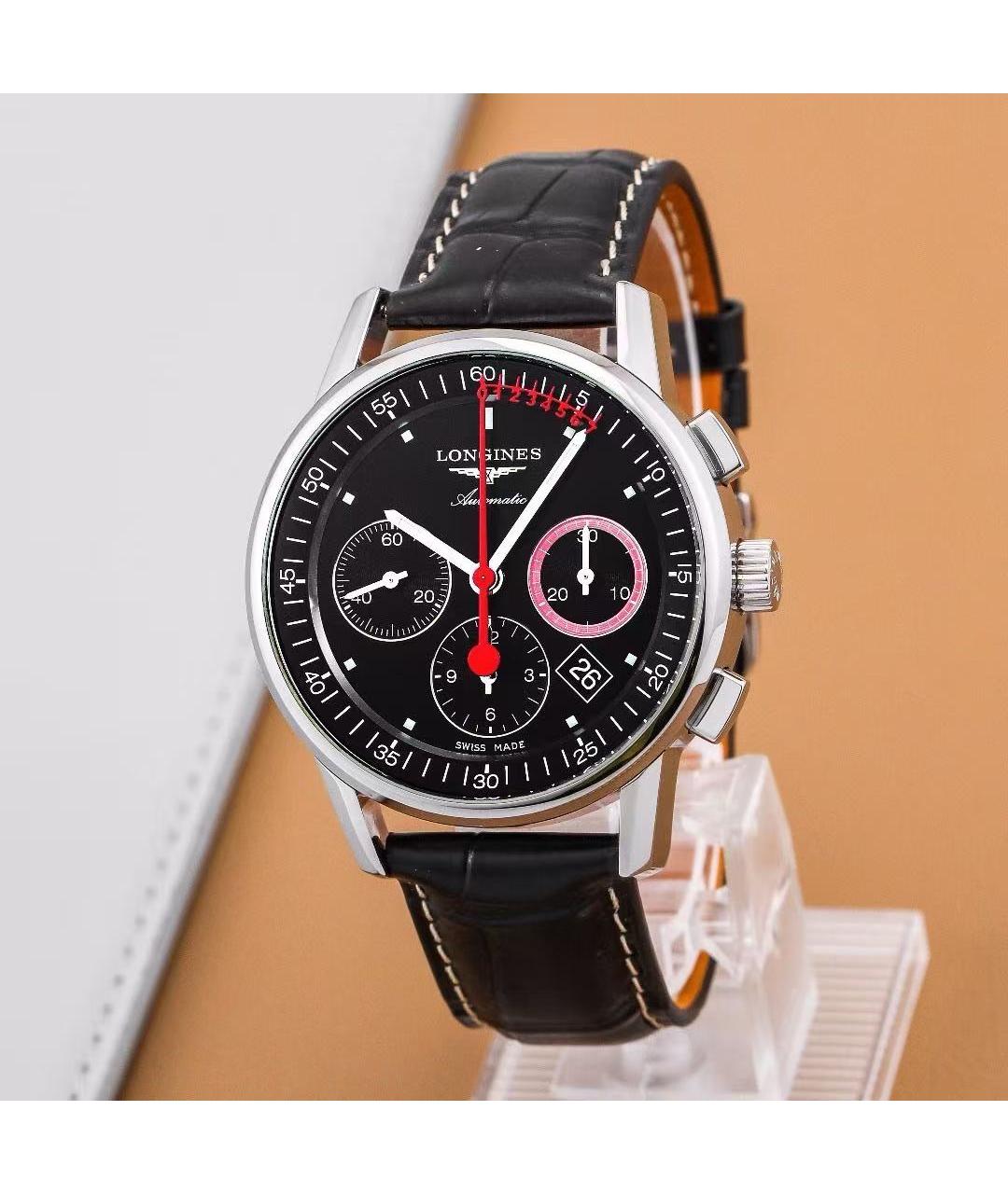 LONGINES Серебряные часы, фото 2