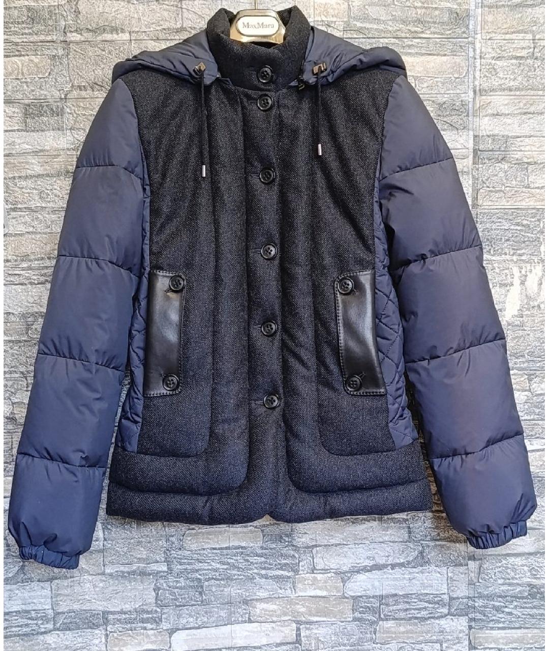 LORO PIANA Темно-синяя кашемировая куртка, фото 8