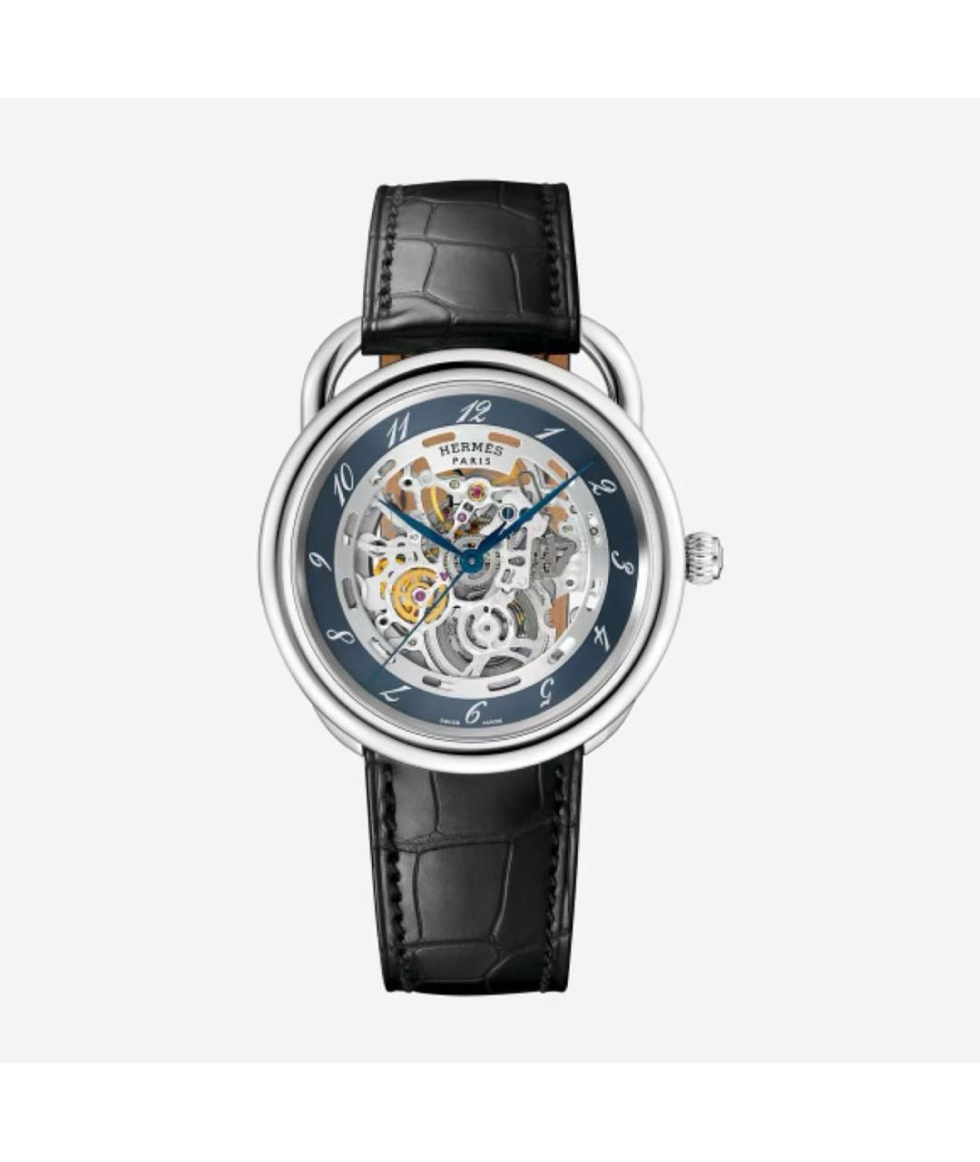 HERMES Серебряные часы, фото 7