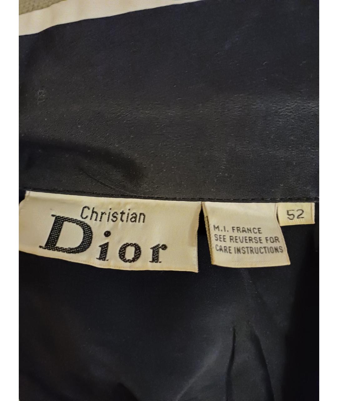 CHRISTIAN DIOR Черная шелковая блузы, фото 2