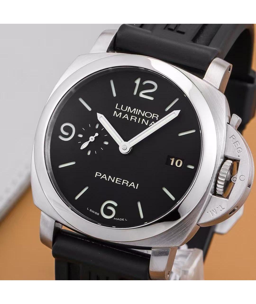 PANERAI Серебряные металлические часы, фото 3
