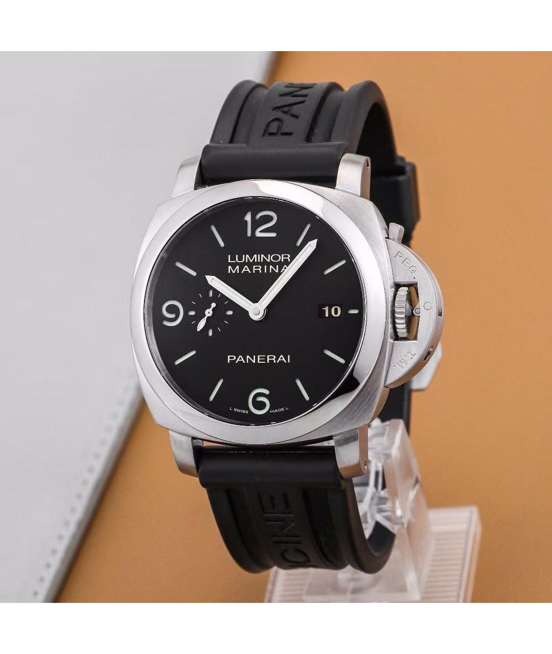 PANERAI Серебряные металлические часы, фото 2