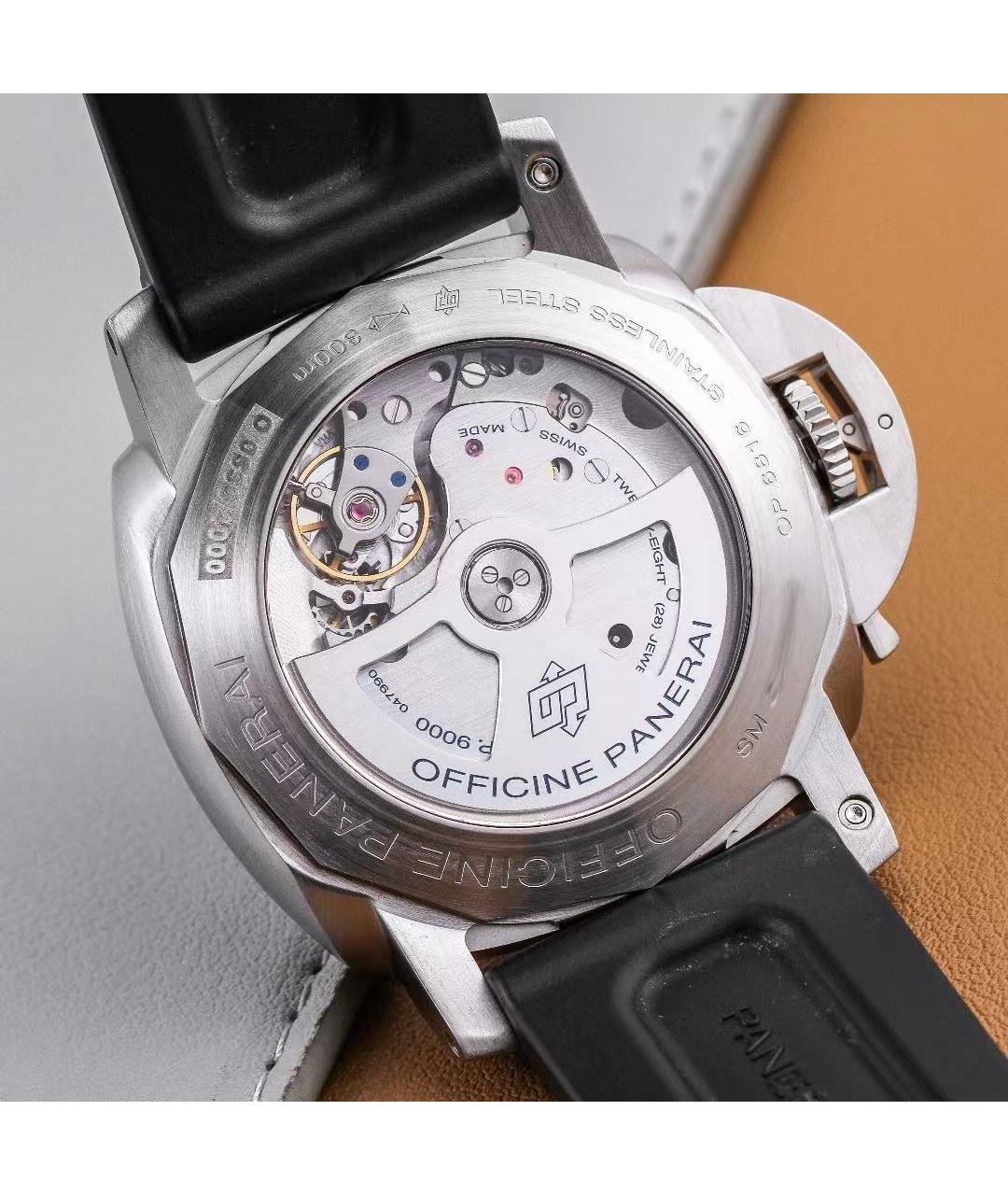 PANERAI Серебряные металлические часы, фото 6