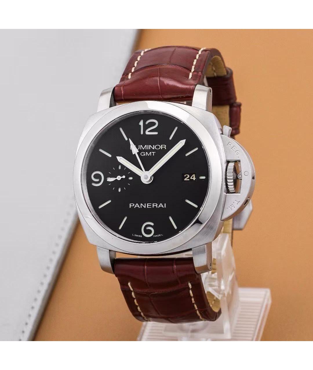 PANERAI Серебряные металлические часы, фото 2