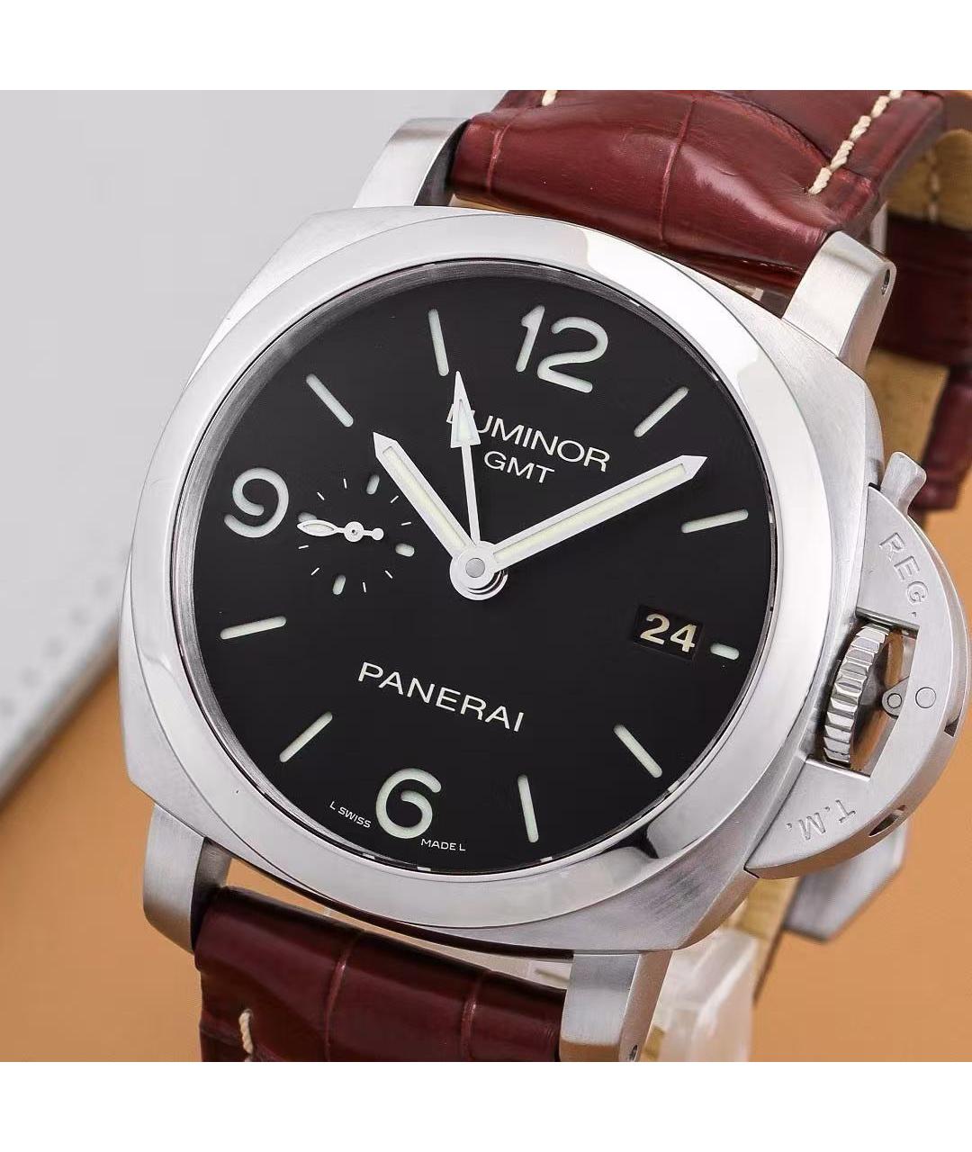 PANERAI Серебряные металлические часы, фото 4