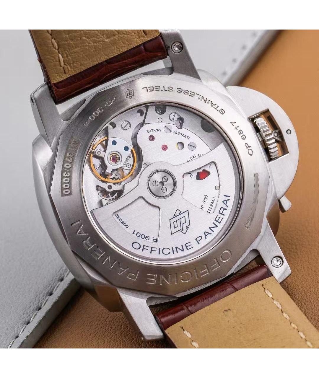 PANERAI Серебряные металлические часы, фото 6