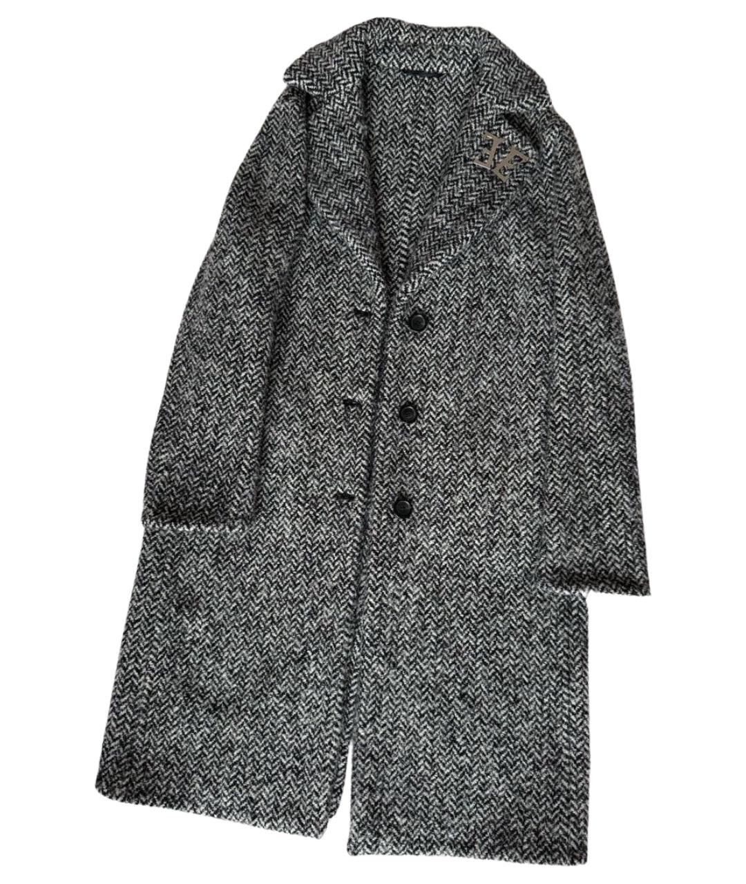 ERMANNO SCERVINO Серое пальто, фото 1