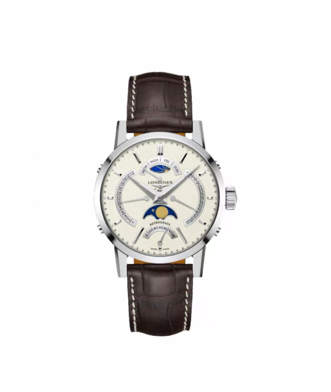 LONGINES Серебряные металлические часы, фото 9