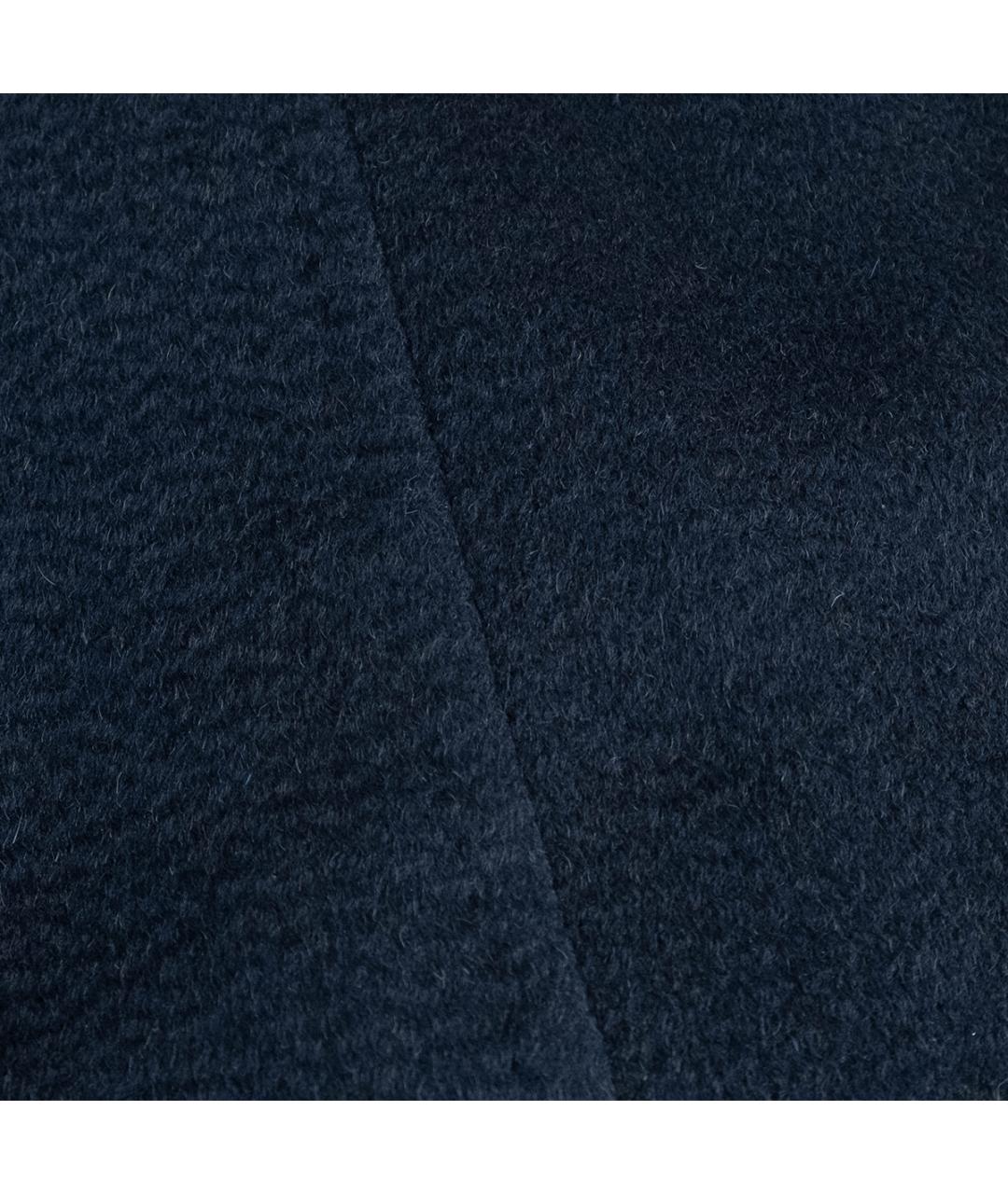 MAX MARA Темно-синее шерстяное пальто, фото 5