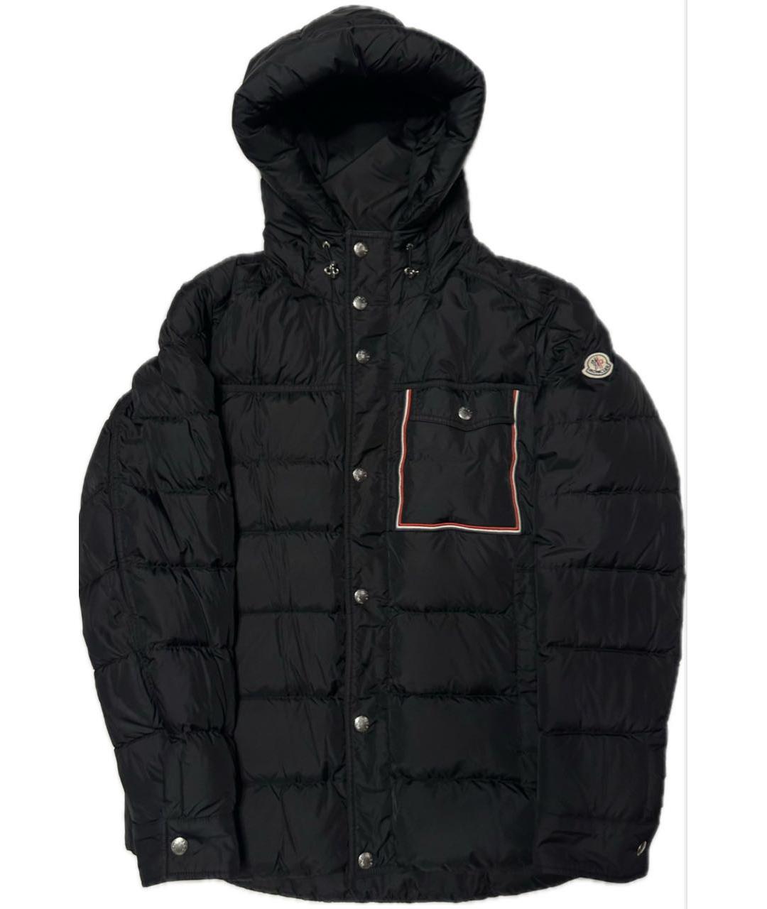MONCLER Черный пуховик, фото 9
