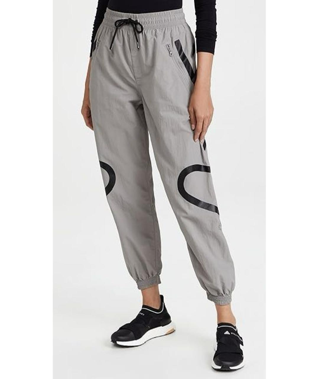 ADIDAS BY STELLA MCCARTNEY Серые спортивные брюки и шорты, фото 2