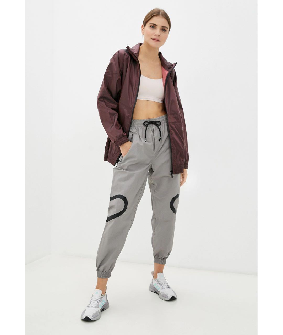 ADIDAS BY STELLA MCCARTNEY Серые спортивные брюки и шорты, фото 6