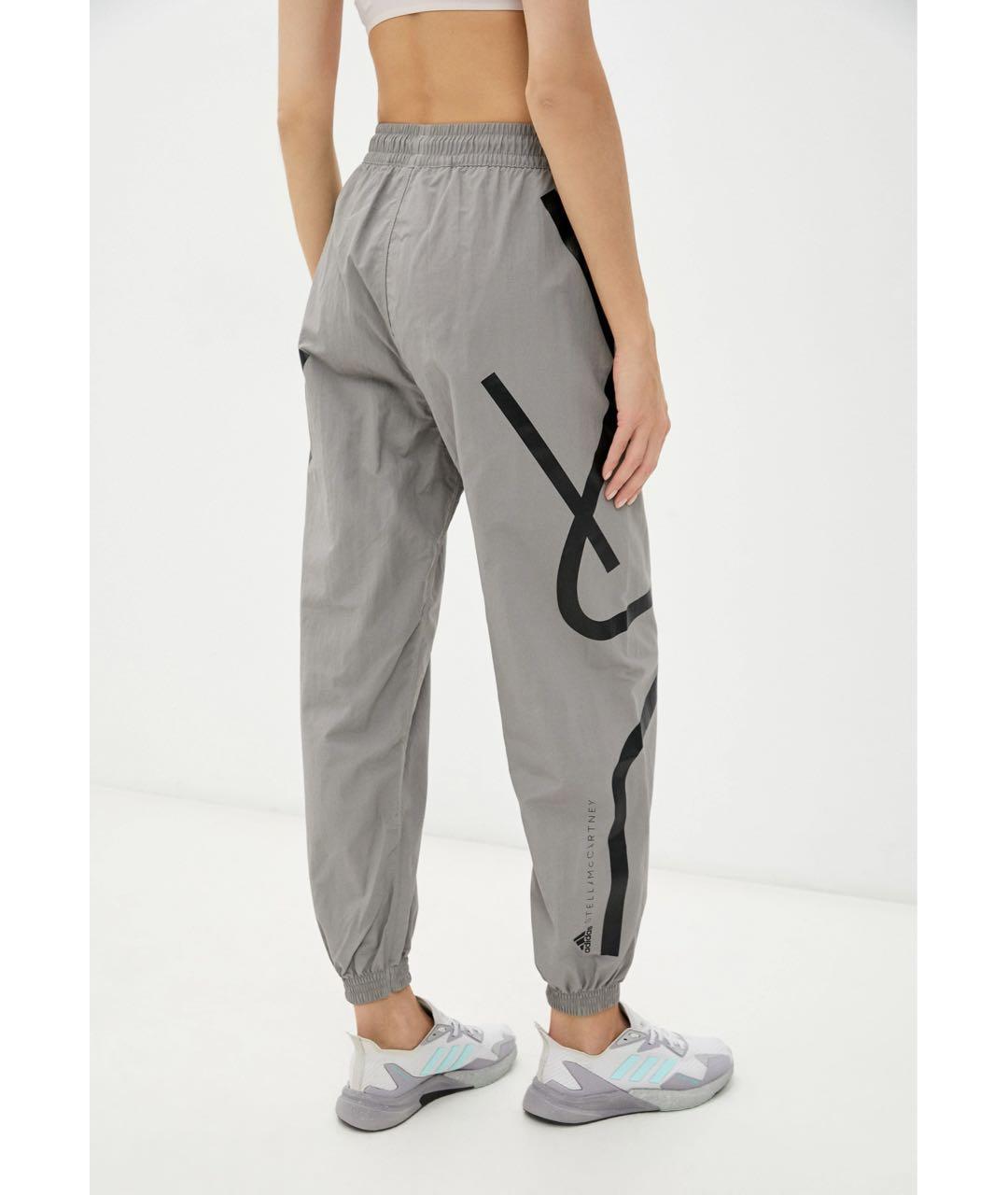 ADIDAS BY STELLA MCCARTNEY Серые спортивные брюки и шорты, фото 3