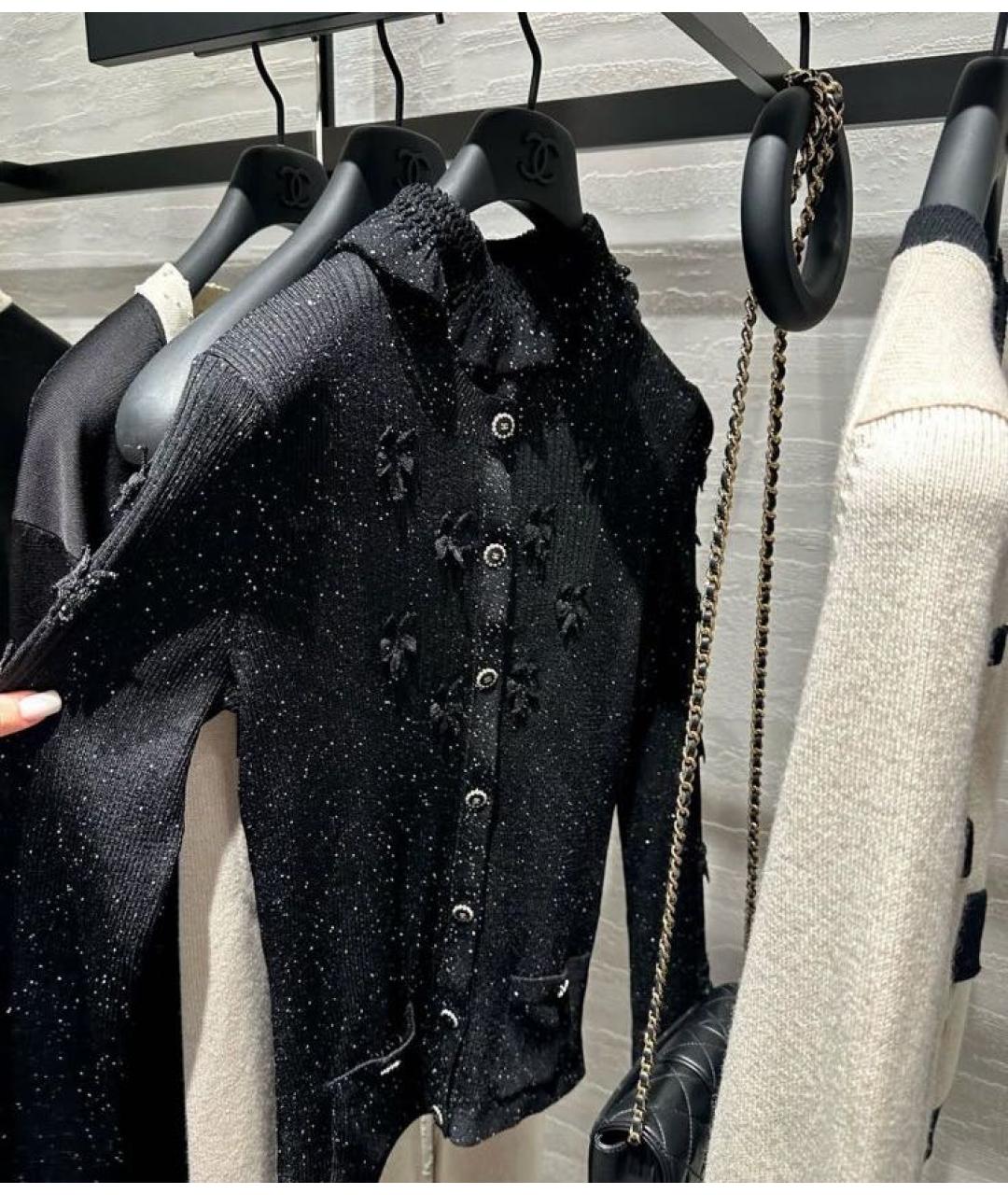 CHANEL Черный джемпер / свитер, фото 2