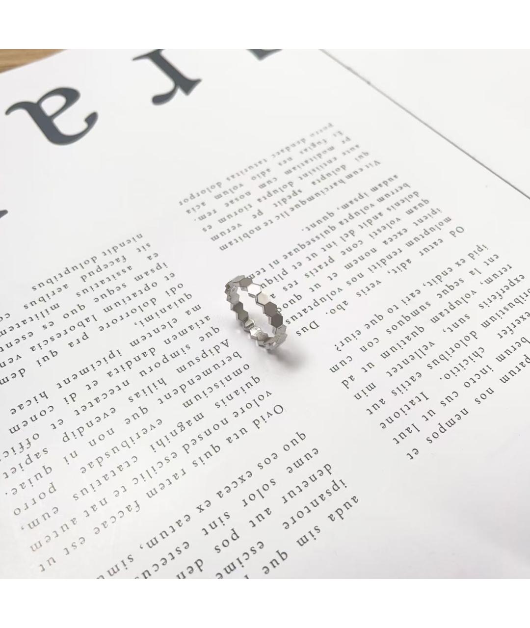 CHAUMET Серебряное кольцо из белого золота, фото 3