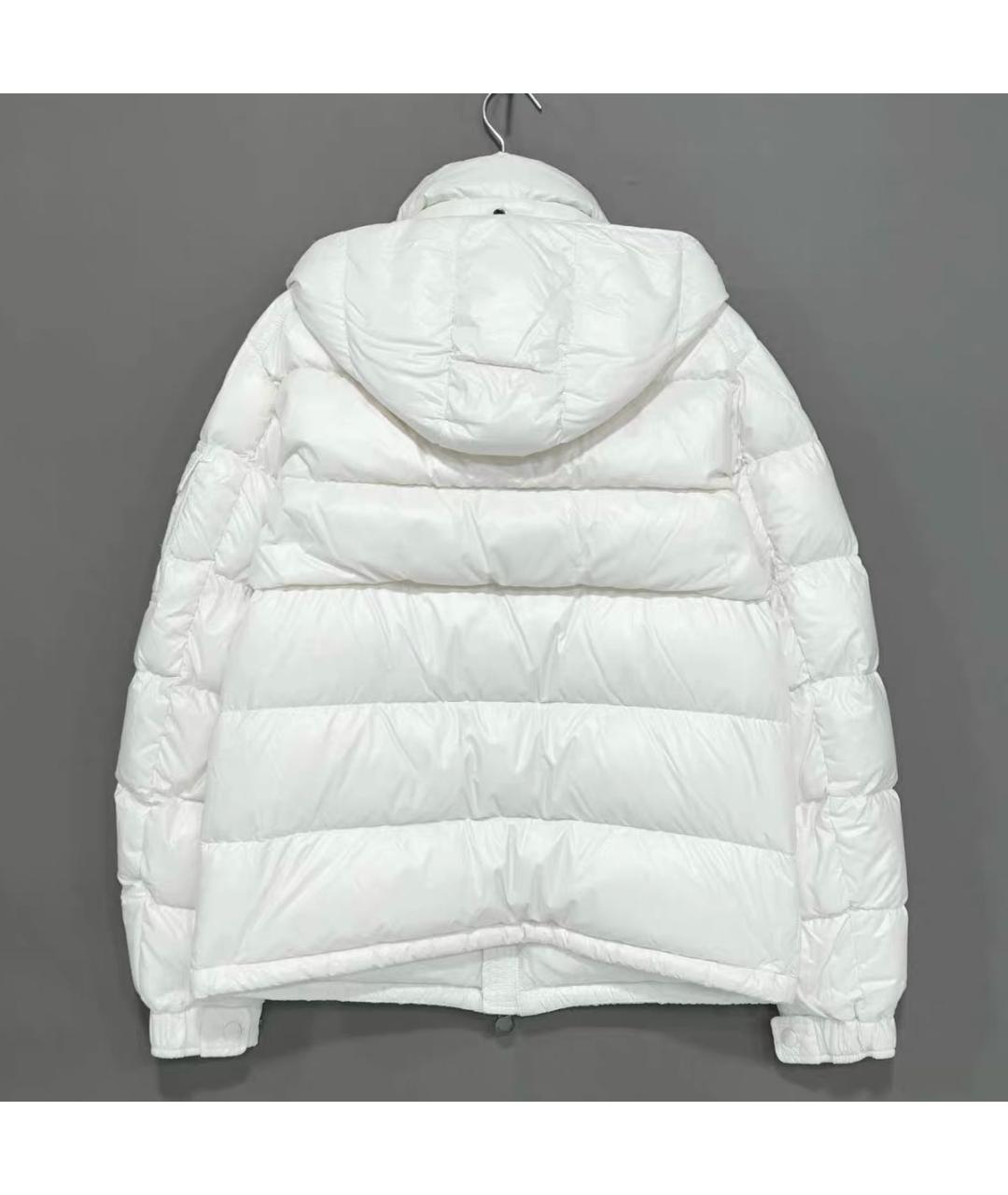 MONCLER Белый пуховик, фото 3