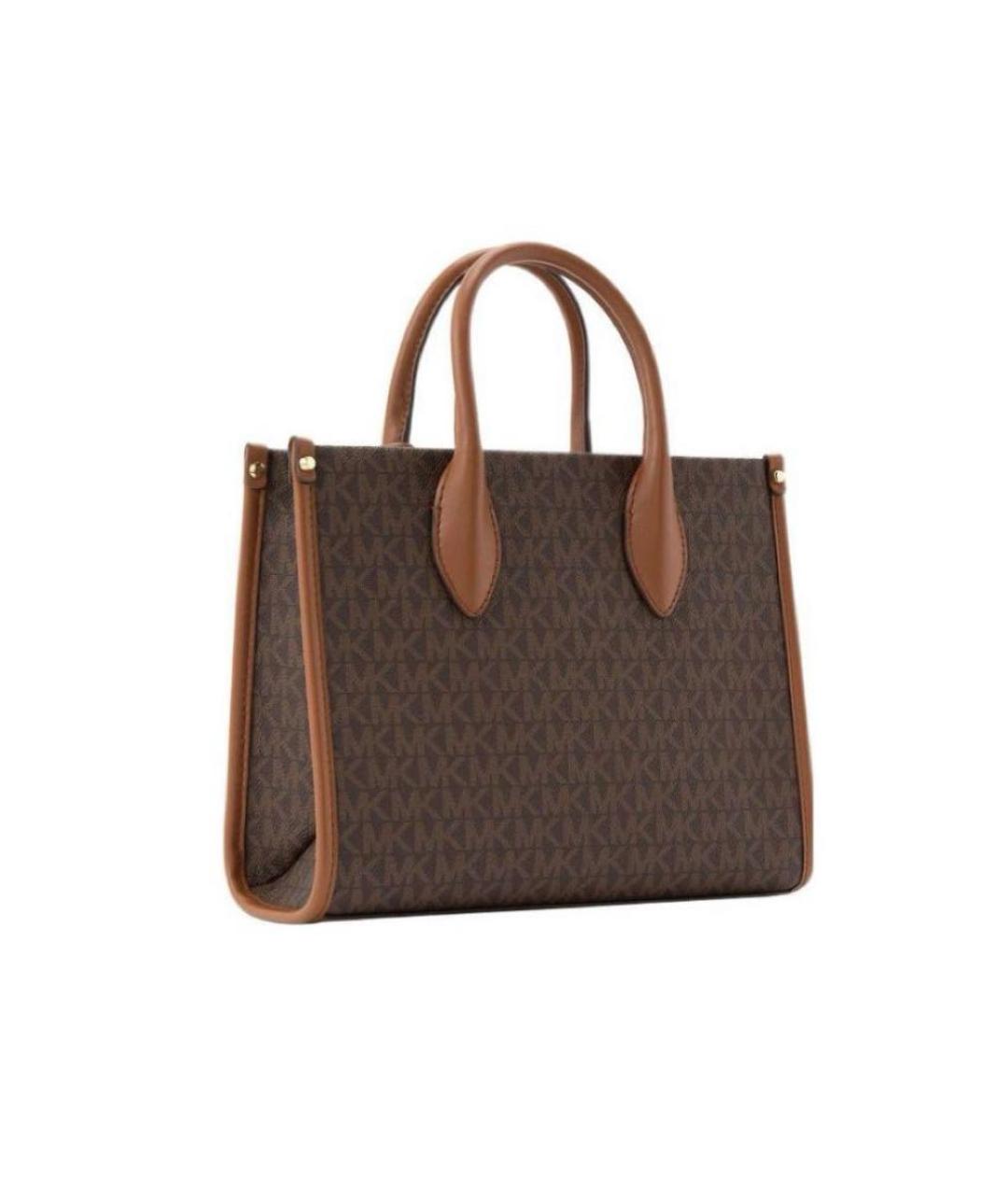MICHAEL KORS Коричневая сумка тоут, фото 2
