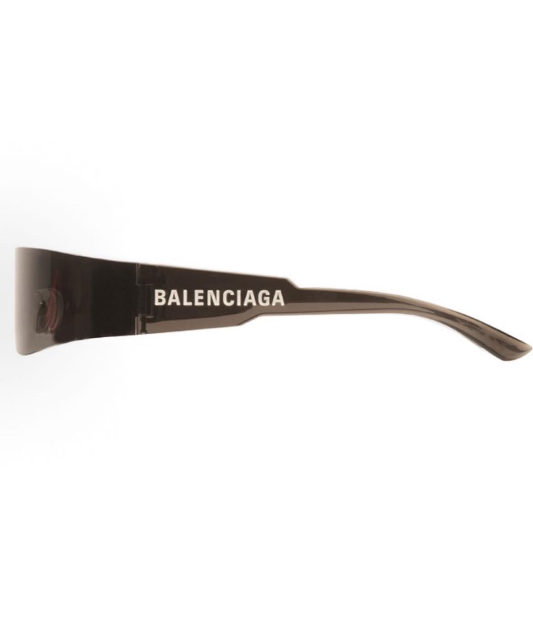 BALENCIAGA Коричневые солнцезащитные очки, фото 3
