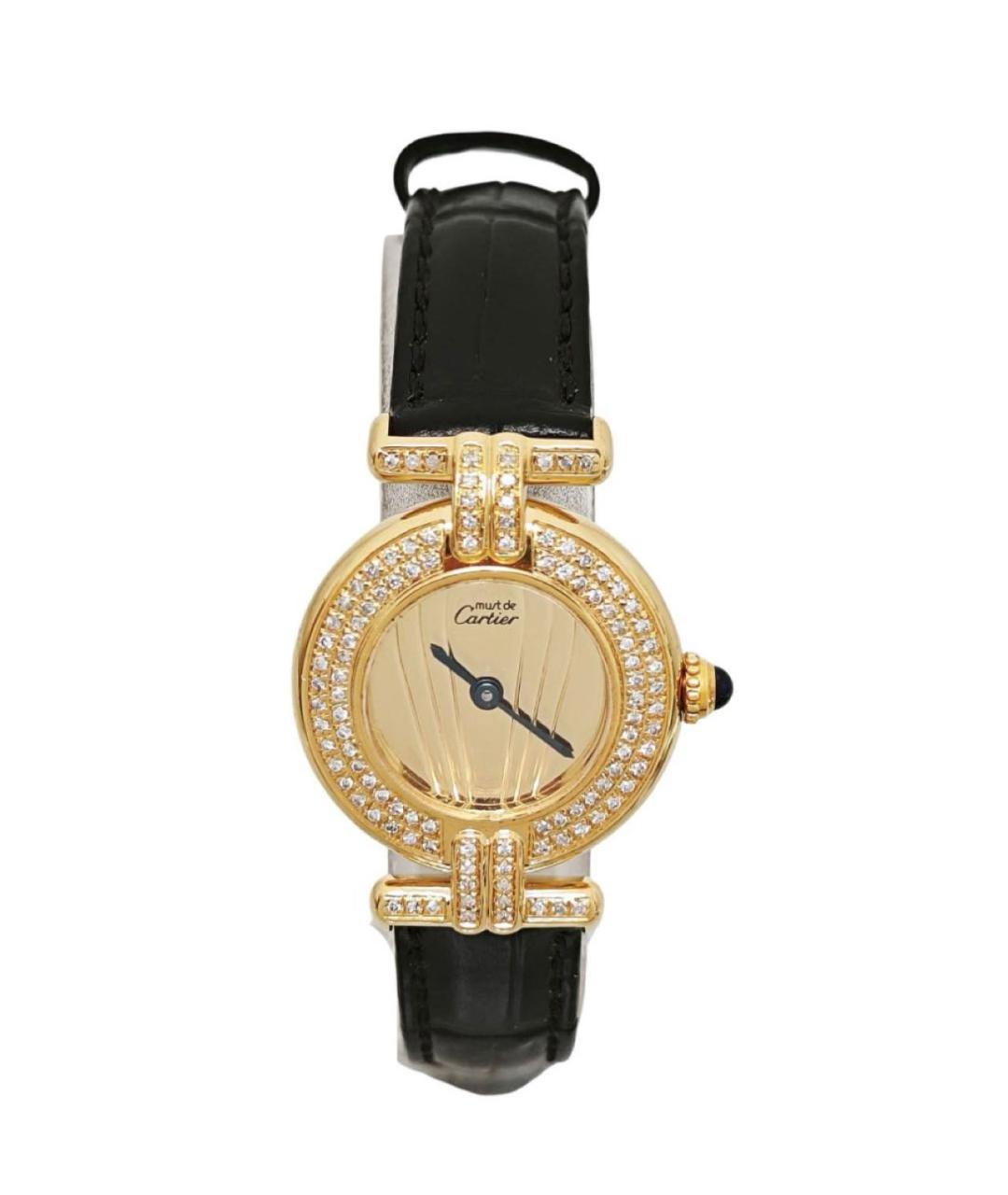 CARTIER Золотые часы, фото 8