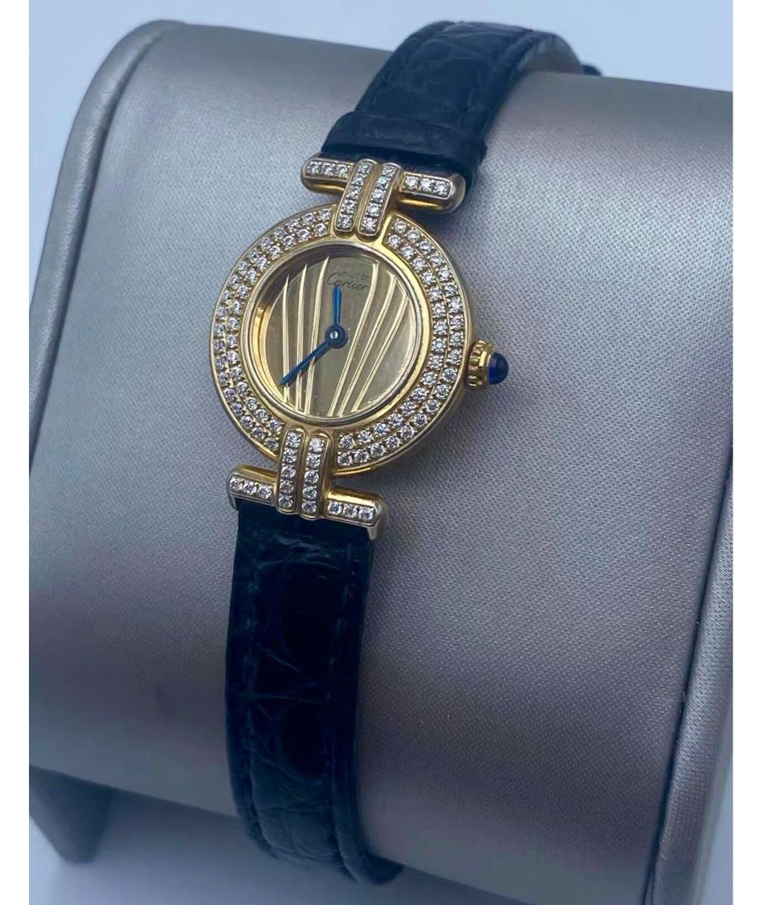 CARTIER Золотые часы, фото 3